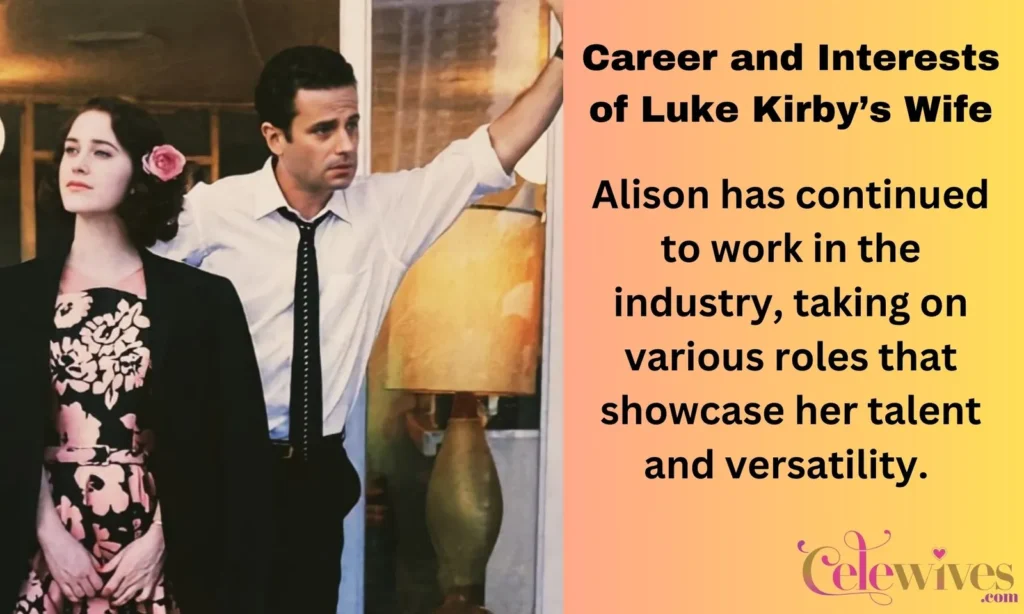 Career and Interests of Luke Kirby’s Wife