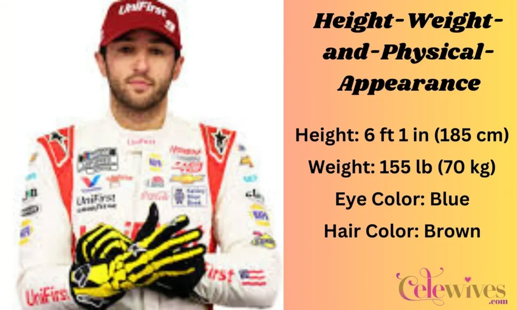 Chase Elliott’s Height, Weight, and Physical Appearance