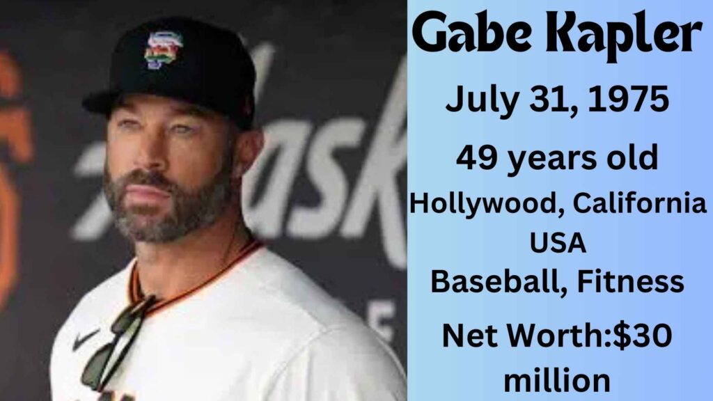 Gabe Kapler Info