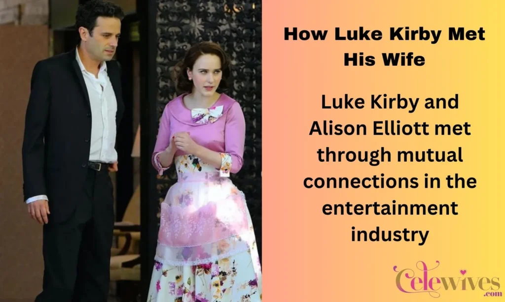 How Luke Kirby Met His Wife