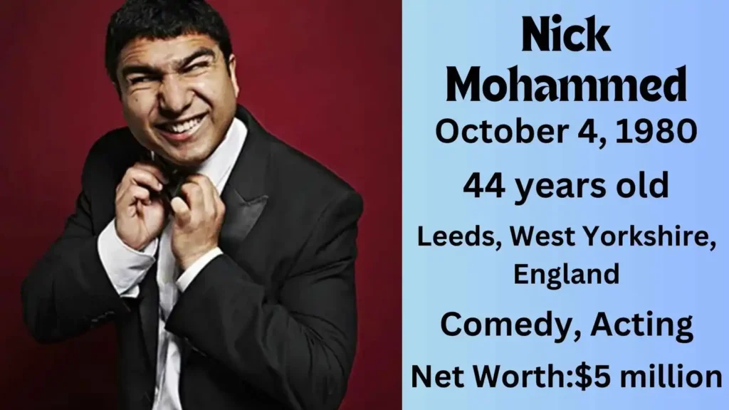 Nick Mohammed Comedian