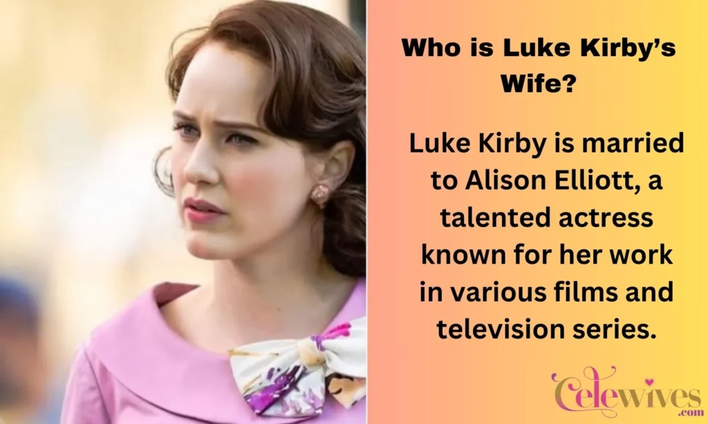 Who is Luke Kirby’s Wife