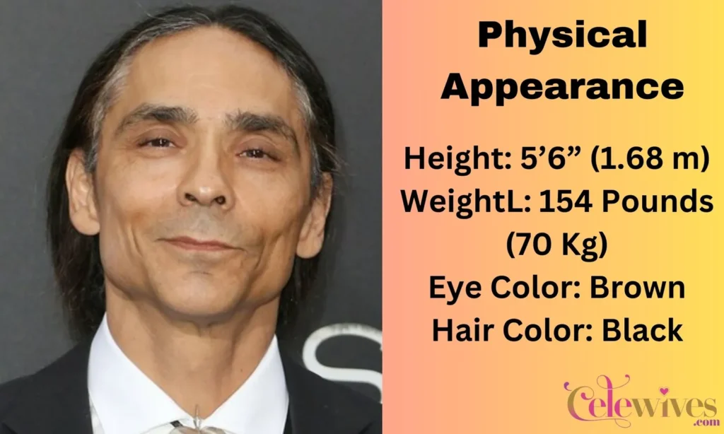 Zahn McClarnon’s Physical Appearance